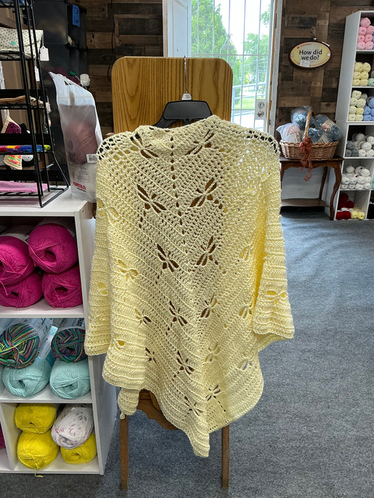 Dragonfly Shawl, Pattern by Spider fiber