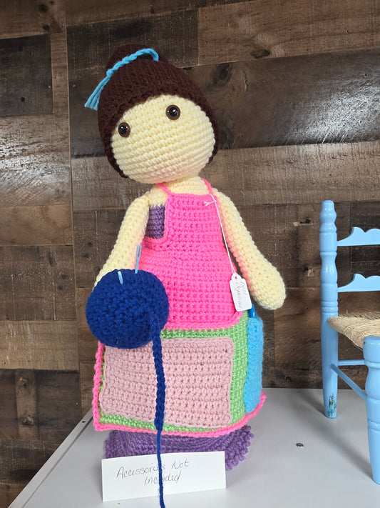 Crochet Doll Organizer