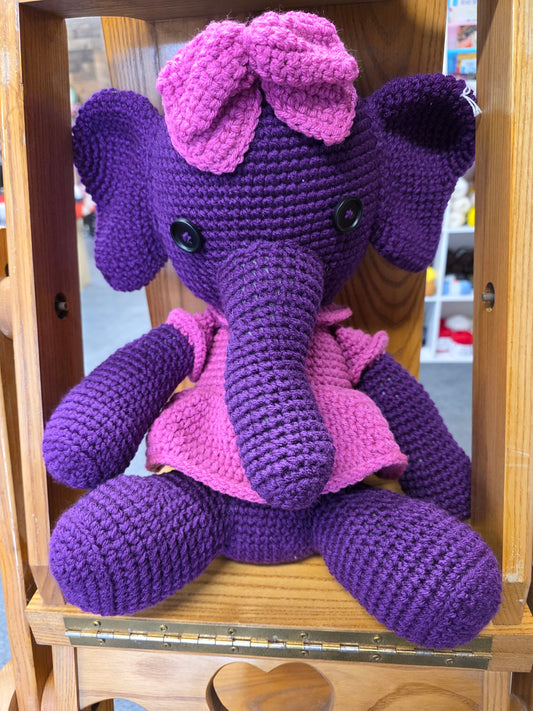 Large Purple Elephant