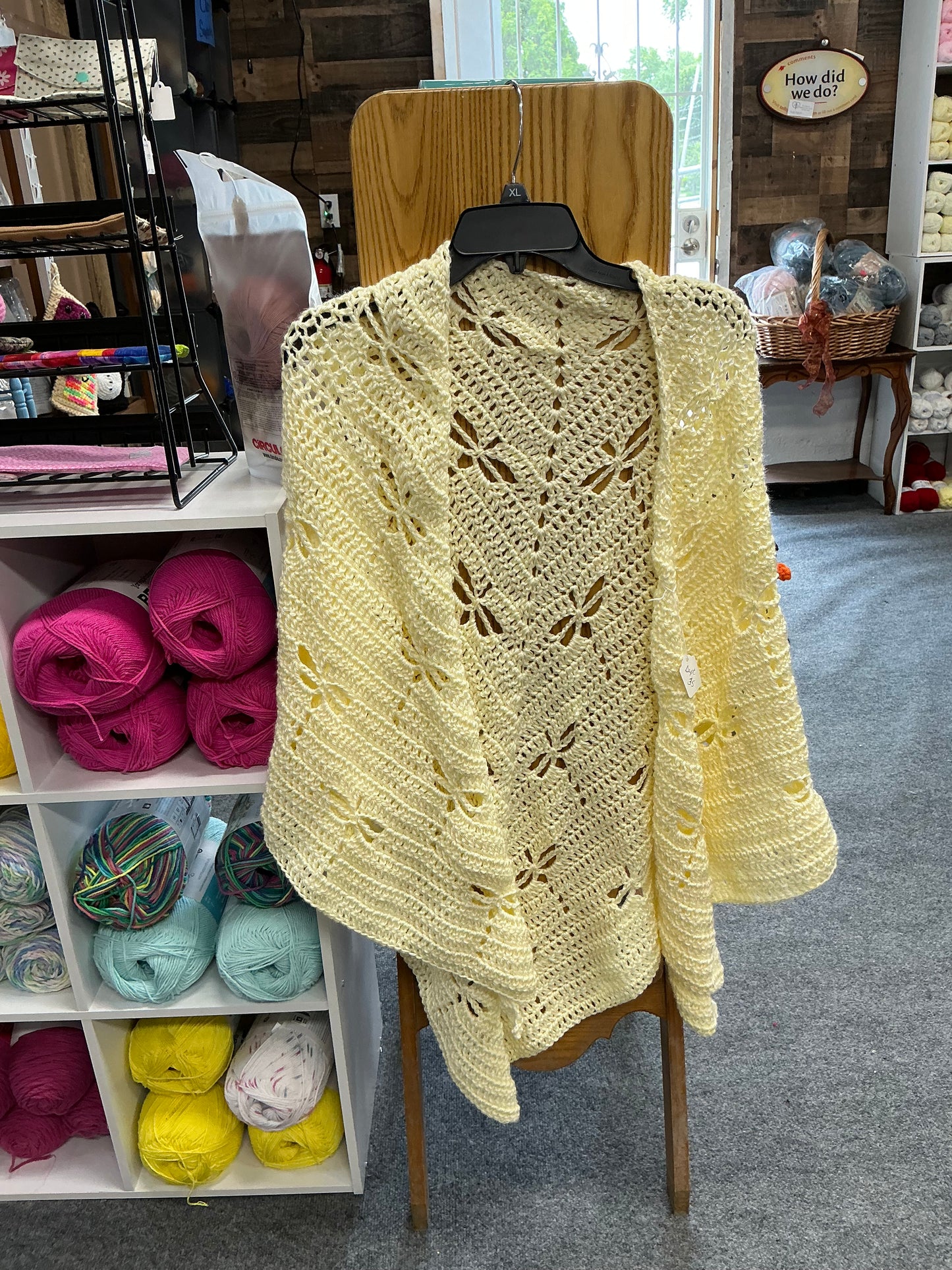 Dragonfly Shawl, Pattern by Spider fiber