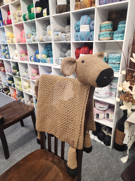 Cow Baby Blanket