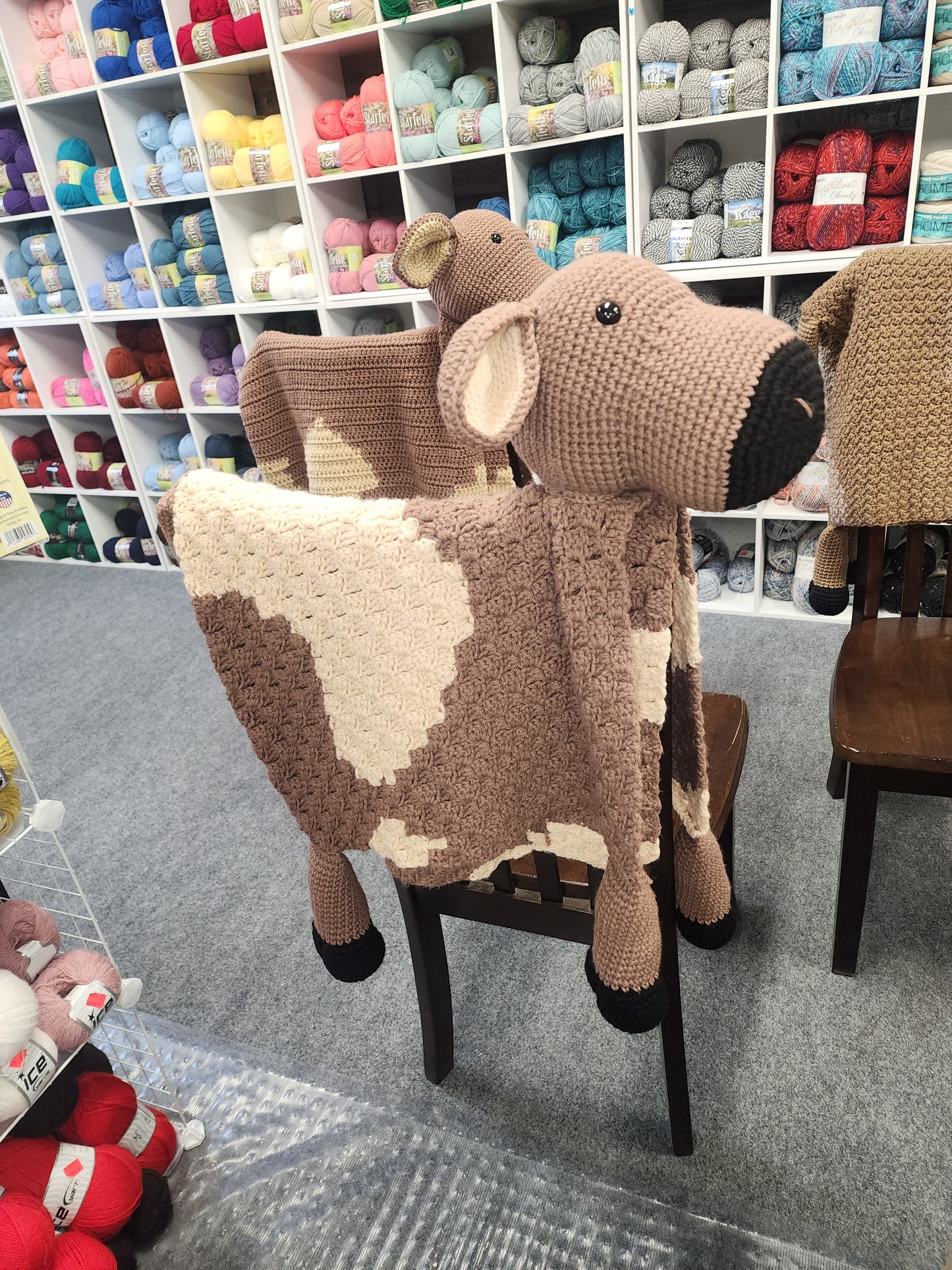 Cow Baby Blanket